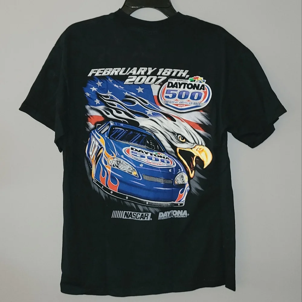 2007 NASCAR 49th DAYTONA 500 Size M T-Shirt - Picture 7 of 10